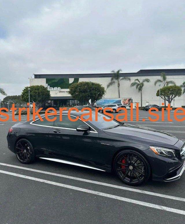 2015 Mercedes-Benz S-Class · S 63 AMG 4MATIC Coupe/ Strker Car