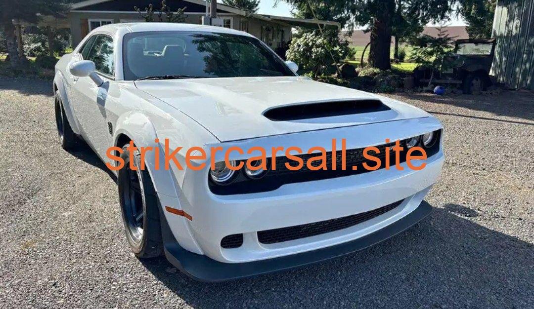 2018 Dodge Challenger SRT Demon Coupe 2D /Striker Car