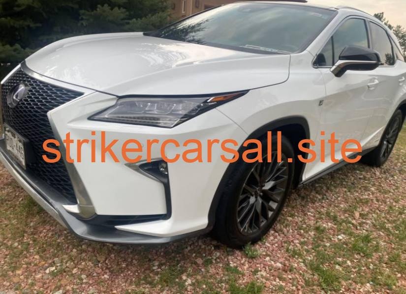 2017 Lexus RX450 hybrid F sport