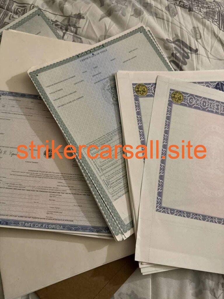 How To Register A No Title Car